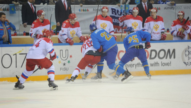 Российские СМИ осудили хамский жест представителя сборной РФ после победы над Казахстаном в финале Универсиады-2017