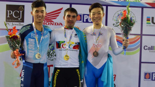 Казахстанец Султанмурат Миралиев выиграл "золото" на чемпионате Азии по велоспорту на треке