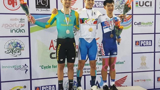 Гонщик "Астаны" Захаров выиграл "серебро" на чемпионате Азии по велоспорту на треке