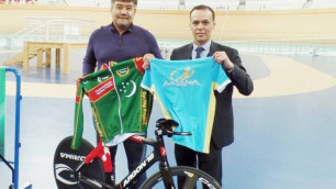 Дархан Калетаев встретился с председателем Федерации велоспорта Туркменистана