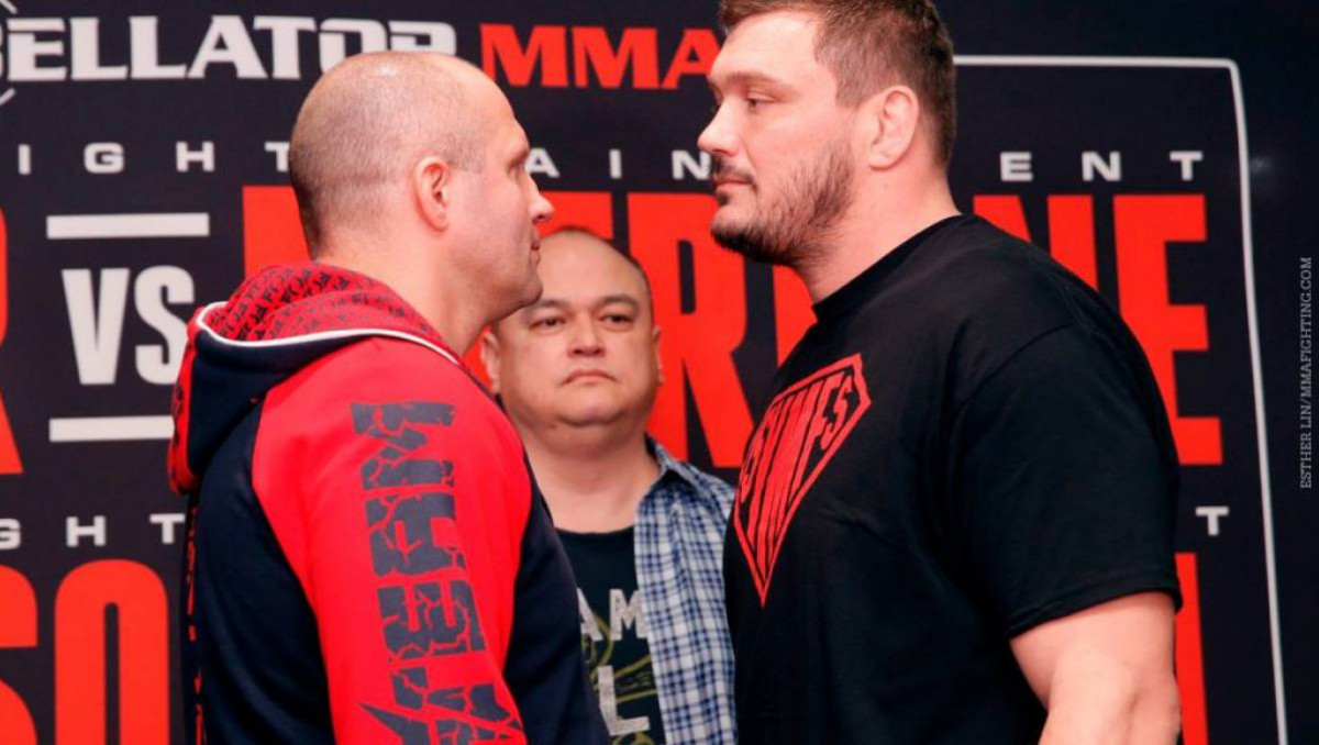 Прямая трансляция дебютного боя Федора Емельяненко в Bellator против Мэтта Митриона