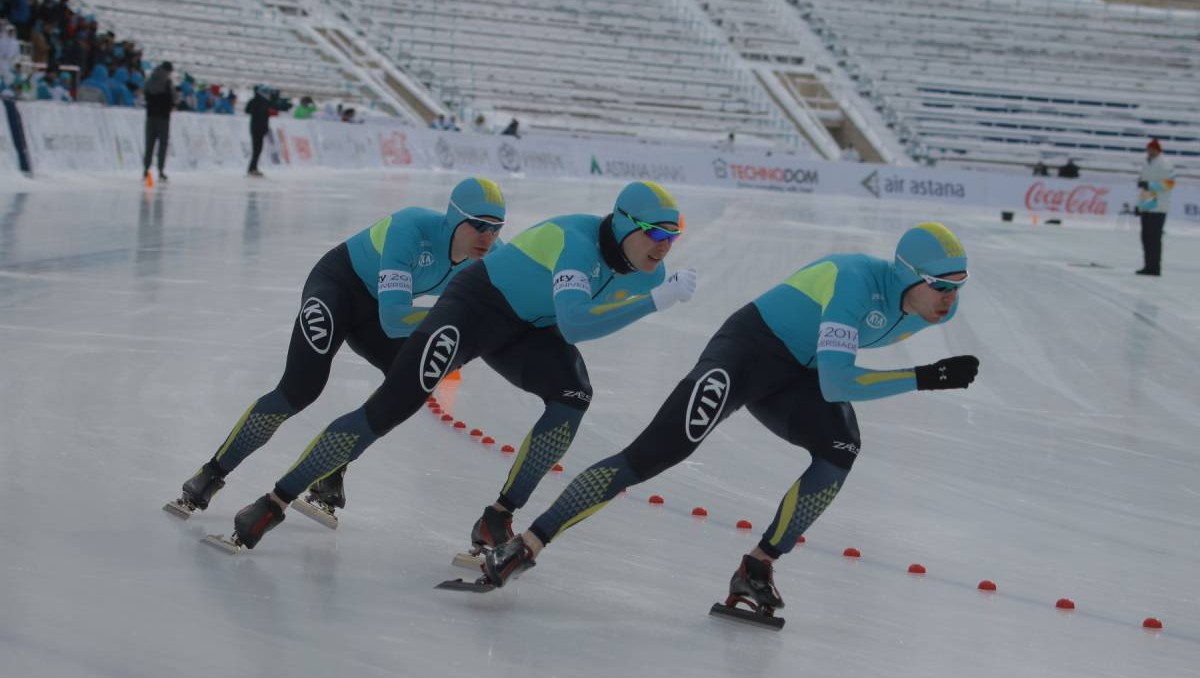 Конькобежцы принесли Казахстану третью за день медаль Азиады-2017 