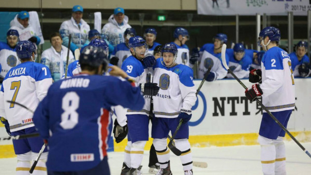 Сборная Казахстана по хоккею разгромила Южную Корею на старте Азиады-2017