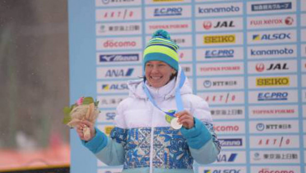 Казахстанская лыжница Елена Коломина выиграла второе "серебро" Азиады-2017