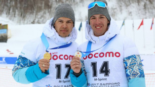 Казахстан выиграл "золото" и "серебро" в биатлоне на Азиаде-2017