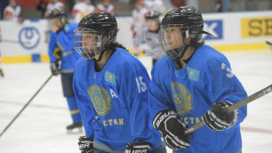 Казахстанские хоккеистки забросили 19 шайб в одном матче и сделали шаг к "бронзе" Азиады-2017
