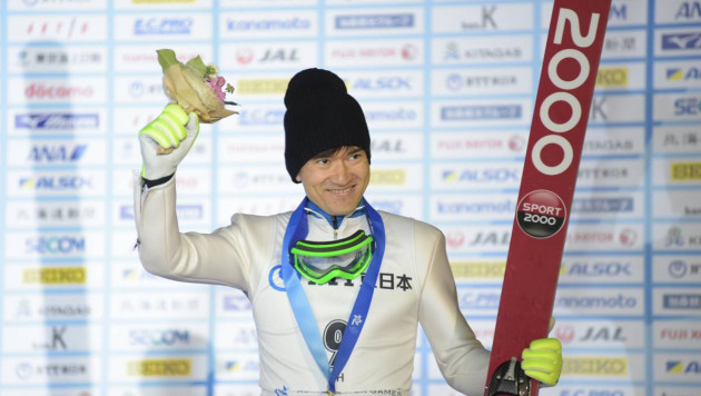 Марат Жапаров взял "бронзу" в прыжках с трамплина на Азиаде в Японии