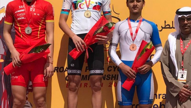 Казахстанский велогонщик выиграл чемпионат Азии среди юниоров