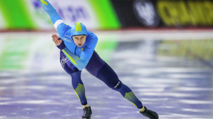 Казахстанский конькобежец дважды стал вторым на чемпионате мира в спринтерском многоборье