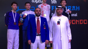 Казахстанские таеквондисты завоевали 12 медалей на турнире в ОАЭ