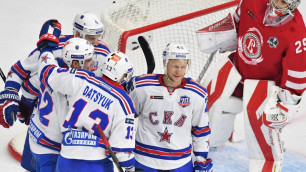 ЦСКА и СКА всухую обыграли соперников и вышли во второй раунд плей-офф КХЛ