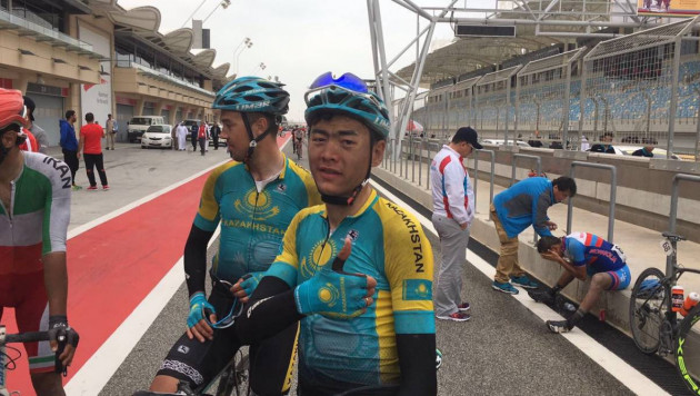 Велогонщик "Астаны" Жандос Бижигитов выиграл "бронзу" чемпионата Азии в групповой гонке