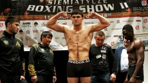 Прямая трансляция боя казахстанского боксера Али Ахмедова из Польши