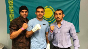В Сети появилось видео жесткого нокаута казахстанского боксера в бою с американцем 