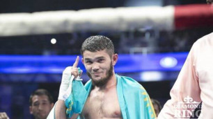 Видео победного боя казахстанского боксера Айдара Шарибаева против мексиканца в США