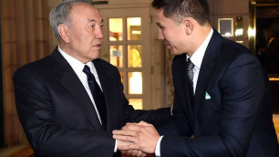Назарбаев поздравил Головкина с победой над Джейкобсом