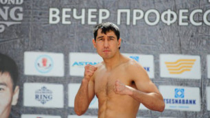 Казахстанский боксер Ербосынулы одержал пятую досрочную победу на профи ринге