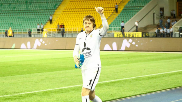 Вратарь "Кайрата" Плотников остался в запасе на матч пятого тура КПЛ с "Шахтером" 