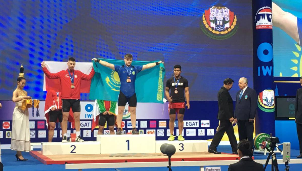 Казахстан выиграл второе "золото" на юношеском чемпионате мира по тяжелой атлетике 