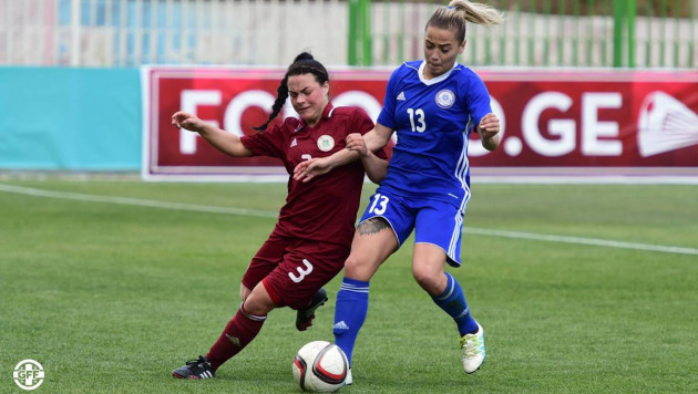 Женская сборная Казахстана победила Эстонию и вышла в следующий отборочный раунд ЧМ-2019
