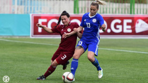 Женская сборная Казахстана победила Эстонию и вышла в следующий отборочный раунд ЧМ-2019