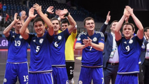 Сборная Казахстана по футзалу разгромила Чехию и вышла на Евро-2018