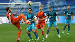 "Зенит" выиграл первый матч на новом стадионе после трех удалений у соперника