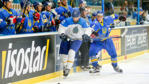Видеообзор матча Казахстан - Украина на чемпионате мира по хоккею