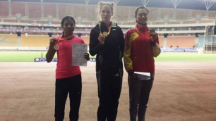 Казахстанская легкоатлетка Виктория Зябкина завоевала второе "золото" Гран-при Азии