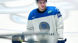 Всего один воспитанник казахстанского хоккея отличился за сборную на чемпионате мира в Киеве