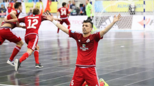 Аким Алматы зашел в раздевалку и поздравил "Кайрат" с завоеванием "бронзы" Кубка УЕФА по футзалу