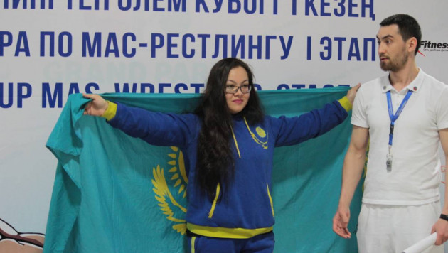 Казахстан занял пятое общекомандное место на домашнем этапе Кубка мира по мас-рестлингу