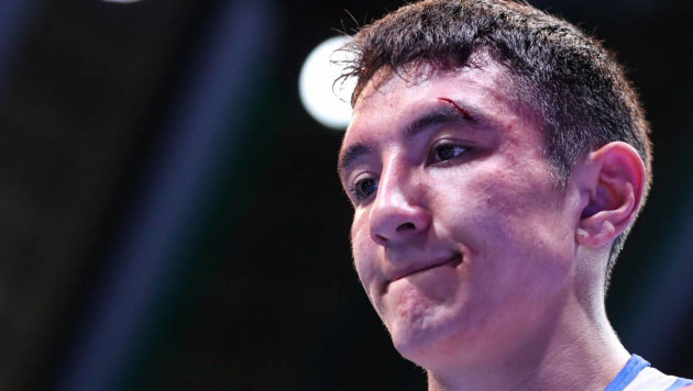 Как казахстанский боксер Адилет Курметов из-за рассечения проиграл на чемпионате Азии-2017