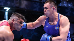 Казахстанский супертяжеловес Камшыбек Кункабаев вышел в полуфинал чемпионата Азии-2017