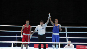 Казахстанский боксер Заурбек в 1/4 финала турнира в Баку встретится с соперником из Узбекистана