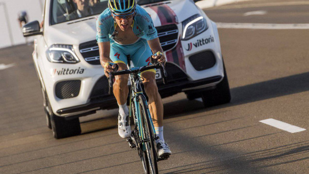 Гонщик "Астаны" Кангерт идет на девятом месте после 12-го этапа "Джиро д'Италия"