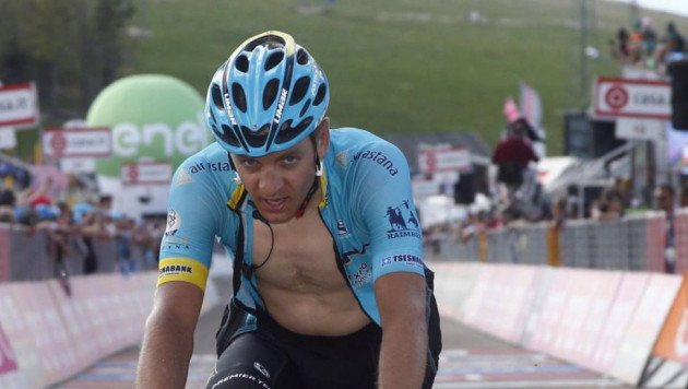 Гонщик "Астаны" Кангерт поднялся на седьмое место после 14-го этапа "Джиро д'Италия"