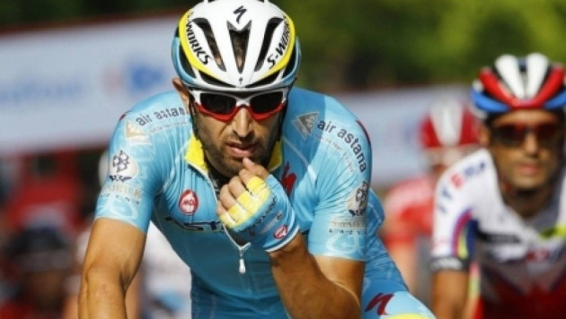 Катальдо 13-й после 15-го этапа "Джиро д'Италия"