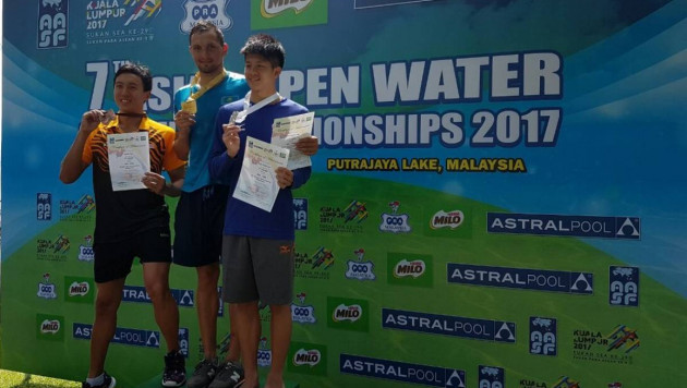 Казахстанец стал победителем чемпионата Азии по плаванию на открытой воде