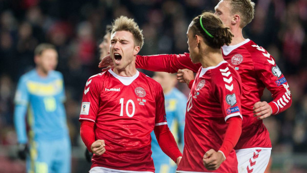 Футболисты "Лестера", "Аякса" и "Тоттенхэма"  вызваны в сборную Дании на матч с Казахстаном