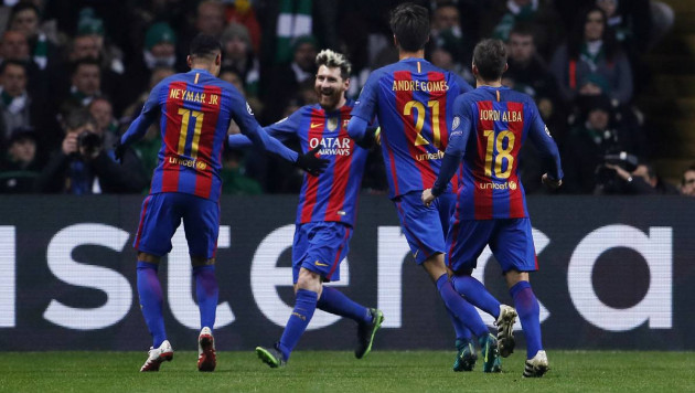 "Барселона" в третий раз подряд выиграла Кубок Испании по футболу