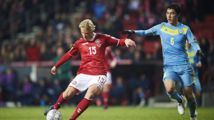 Букмекеры сделали прогноз на матч отбора на ЧМ-2018 Казахстан - Дания