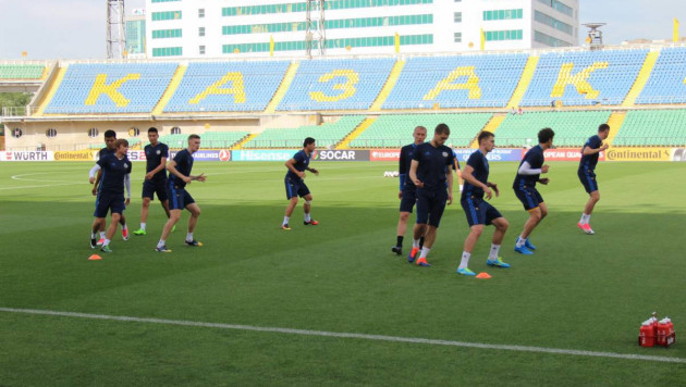 Как сборная Казахстана готовится к матчу с Данией в Алматы