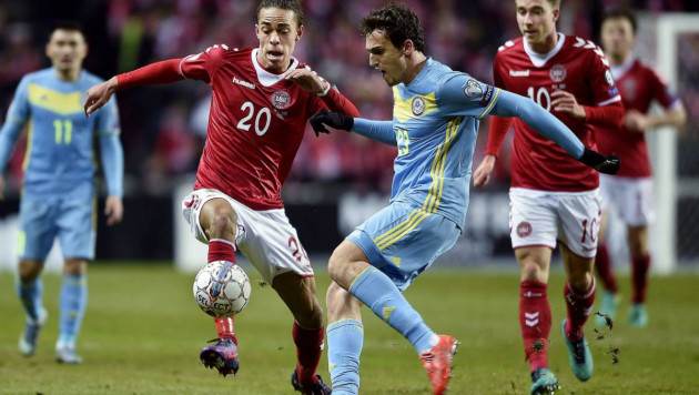 Букмекеры назвали наиболее вероятный счет в матче Казахстан - Дания