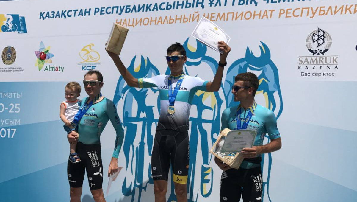 Гонщик "Астаны" выиграл индивидуальную гонку на чемпионате Казахстана