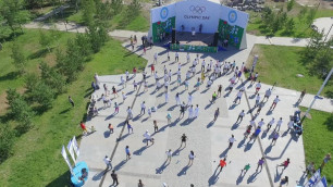 В Казахстане отпраздновали Международный Олимпийский день