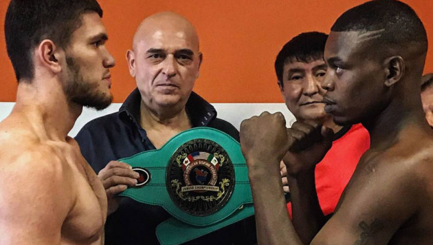 Непобежденный американский боксер оказался тяжелее казахстанца Ахмедова перед титульным боем в США