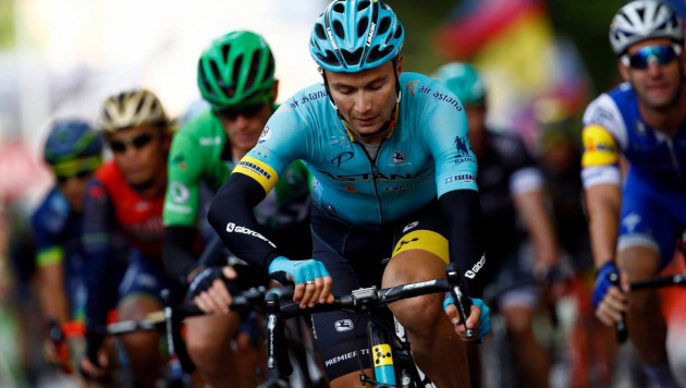 Луценко показал лучший результат из гонщиков "Астаны" на четвертом этапе "Тур де Франс"