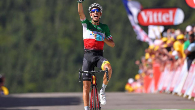 Капитан "Астаны" Фабио Ару сохранил третье место в общем зачете "Тур де Франс" после седьмого этапа