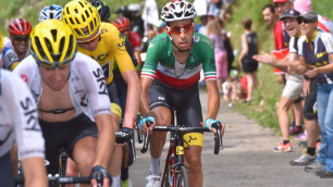 Капитан "Астаны" Фабио Ару сохранил второе место в генеральной классификации "Тур де Франс"